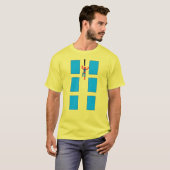 pixelklimmer t-shirt (Voorkant volledig)