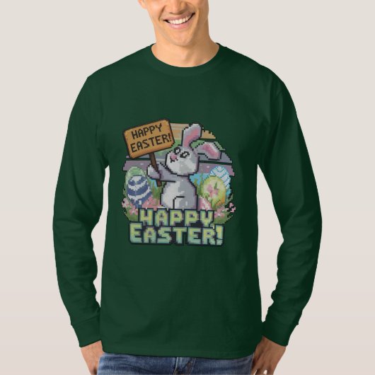 Pixellatie van pastel t-shirt (Voorkant)