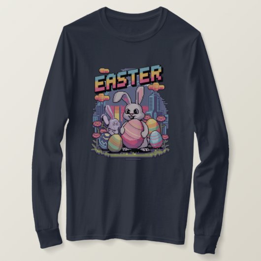 Pixellatie van pastel t-shirt (Design voorkant)