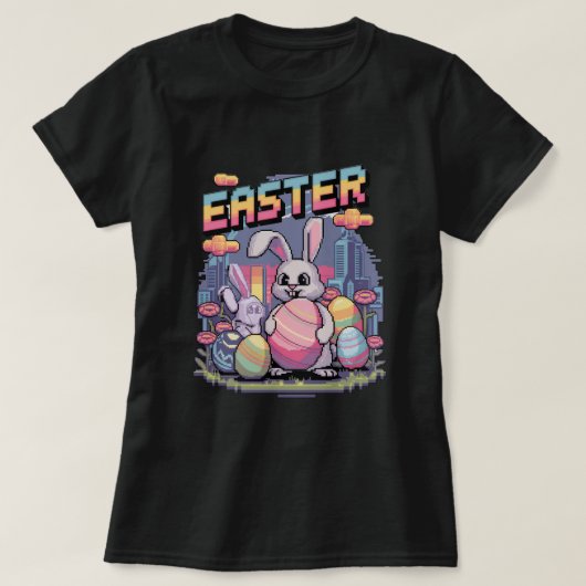 Pixellatie van pastel t-shirt (Design voorkant)