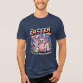 Pixellatie van pastel Tri-Blend shirt (Voorkant)