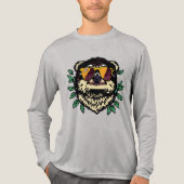 Pixelluiheid Tri-Blend Shirt (Voorkant volledig)