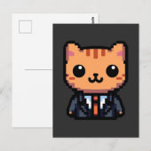 Pixelnavulling Briefkaart (Voorkant / Achterkant)