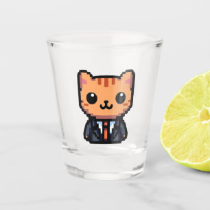 Pixelnavulling Shot Glas