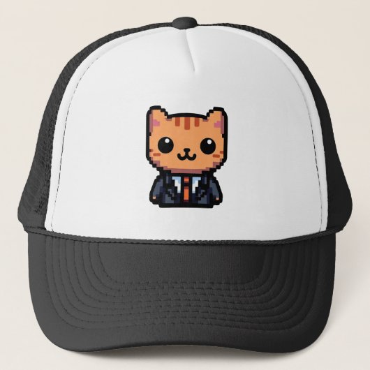 Pixelnavulling Trucker Pet (Voorkant)