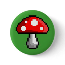 Pixelpaddenstoel Button