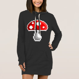 Pixelpaddenstoel T-shirt (donker)