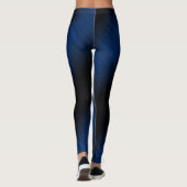 Pixelpatroon 01.B.bw.S.Black BG Leggings (Achterkant)
