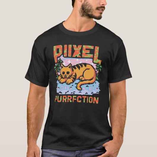 Pixelperfectie T-shirt (Voorkant)