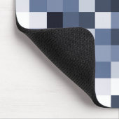 Pixels 060614 (01) - Blauwtint Muismat (Hoek)