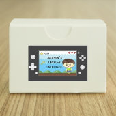 Pixels Arcade Video Game Controller Kids Birthday Rechthoekige Sticker