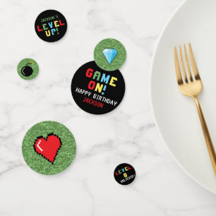 Pixels bereiken gameniveau op kinderen van zaterda confetti