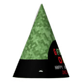 Pixels bereiken gameniveau op kinderen van zaterda feesthoedjes (Links)