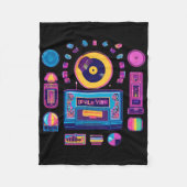 Pixels Fleece Deken (Voorkant)