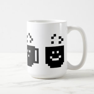 Pixels hebben ook cafeïne nodig koffiemok