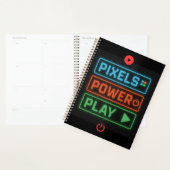 Pixels Power Play Gamer Planner – Game On! (Display)