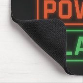 Pixels Power Play – Retro Gamer Muismatontwerp Muismat (Hoek)