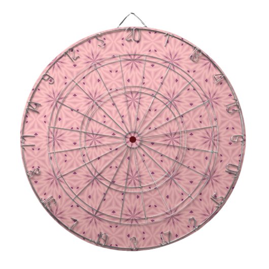 Pixels voor de roze Tender Dartbord (Voorkant)
