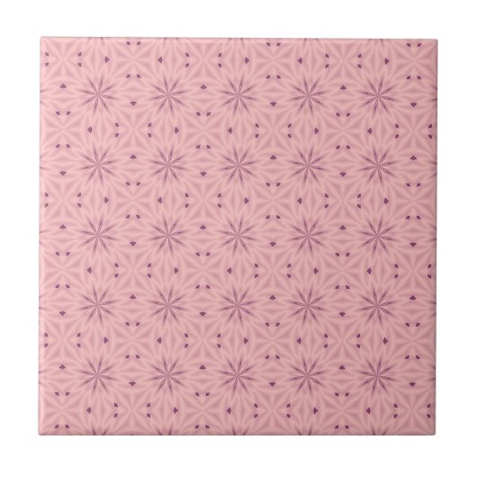 Pixels voor de roze Tender Tegeltje (Voorkant)