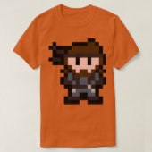 Pixelslang (2) t-shirt (Design voorkant)