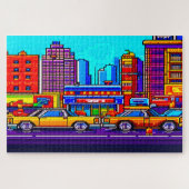 pixelstad legpuzzel (Horizontaal)