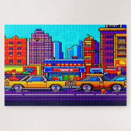 pixelstad legpuzzel
