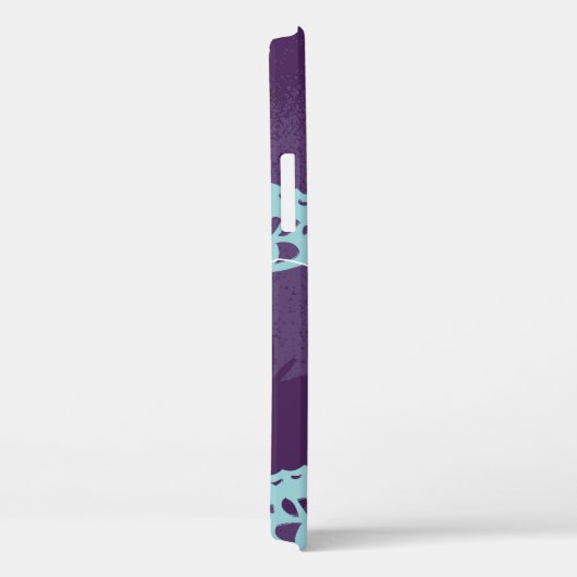 Pixelte graffiti butterflies in een  kleur p Case-Mate iPhone case (Achterkant / Rechts)