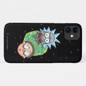 Pixelverse Rick and Morty Portaal Grafisch Case-Mate iPhone Case (Achterkant (horizontaal))