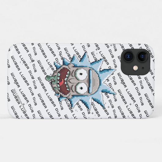 Pixelverse Rick Drooling Head Case-Mate iPhone Case (Achterkant (horizontaal))