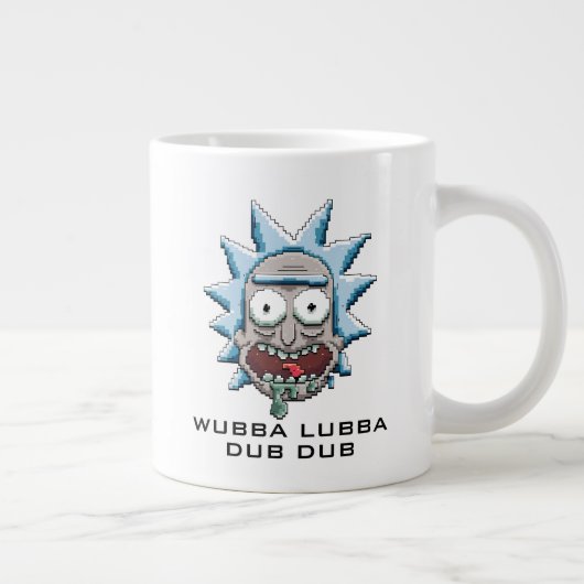 Pixelverse Rick Drooling Head Grote Koffiekop (Rechts)