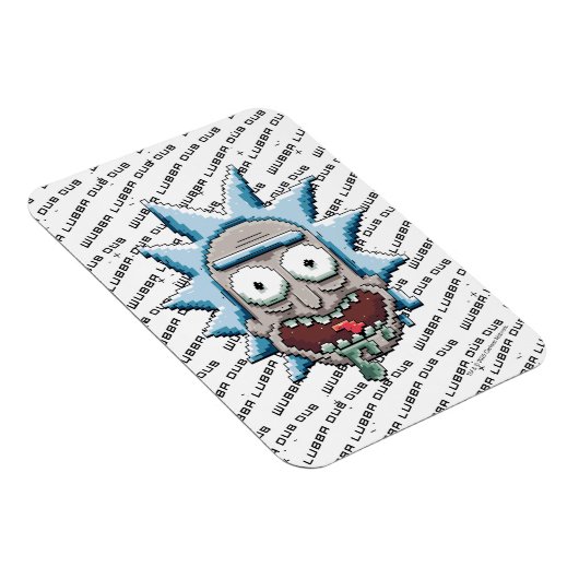 Pixelverse Rick Drooling Head Magneet (Rechterzijde)