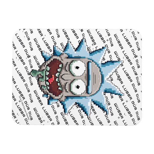 Pixelverse Rick Drooling Head Magneet (Horizontaal)