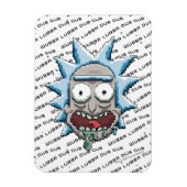 Pixelverse Rick Drooling Head Magneet (Verticaal)