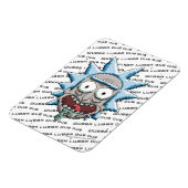 Pixelverse Rick Drooling Head Magneet (Linkerzijde)