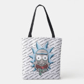 Pixelverse Rick Drooling Head Tote Bag (Achterkant)
