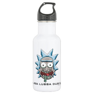 Pixelverse Rick Drooling Head Waterfles