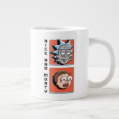 Pixelverse Rick en Morty Panel Graphic Grote Koffiekop (Rechts)