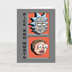 Pixelverse Rick en Morty Panel Graphic Kaart