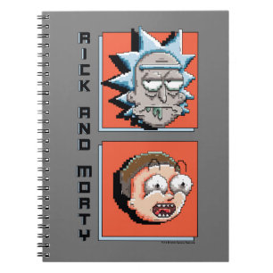 Pixelverse Rick en Morty Panel Graphic Notitieboek