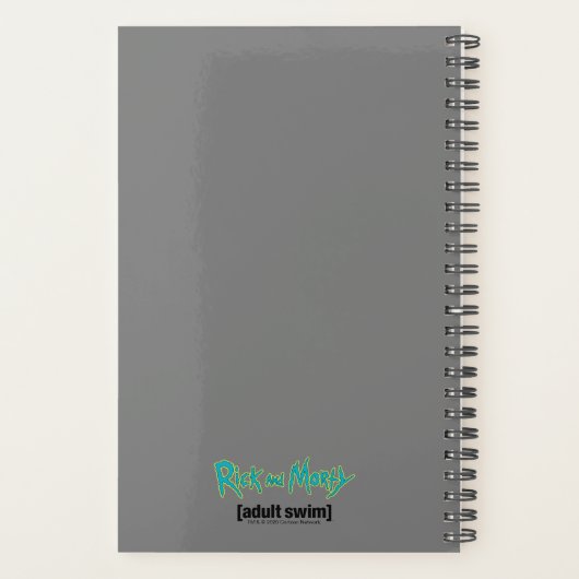 Pixelverse Rick en Morty Panel Graphic Planner (Achterkant)