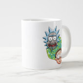 Pixelverse Rick en Morty Portal Grafisch Grote Koffiekop (Voorkant rechts)