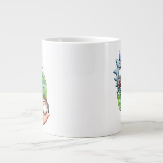 Pixelverse Rick en Morty Portal Grafisch Grote Koffiekop (Voorkant)