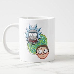 Pixelverse Rick en Morty Portal Grafisch Grote Koffiekop