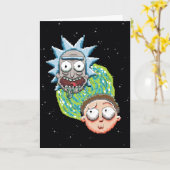 Pixelverse Rick en Morty Portal Grafisch Kaart (Gele Bloem)