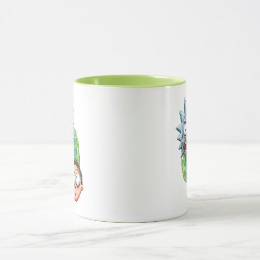 Pixelverse Rick en Morty Portal Grafisch Mok (Midden)