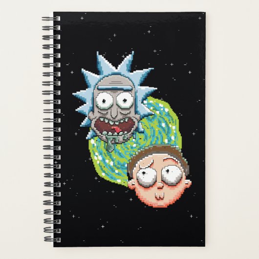 Pixelverse Rick en Morty Portal Grafisch Planner (Voorkant)