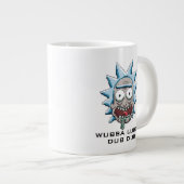 Pixelverse Rick Kwijlende Hoofd Grote Koffiekop (Voorkant rechts)
