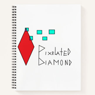 pixelvormig notitieboek