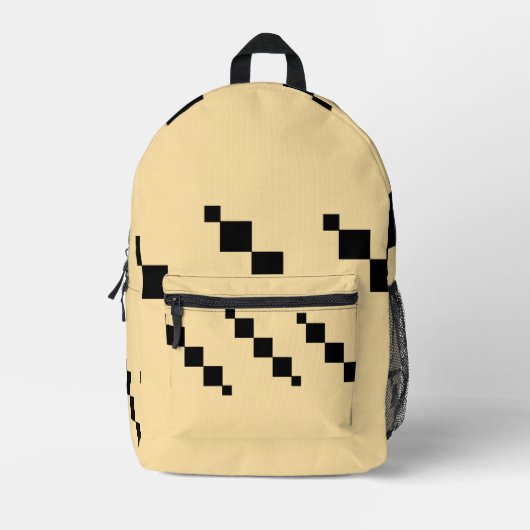 Pixelvormige geometrische rugzak (Voorkant)