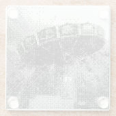 pixelvormige onderzetter van de schommelingsrit (Achterkant)